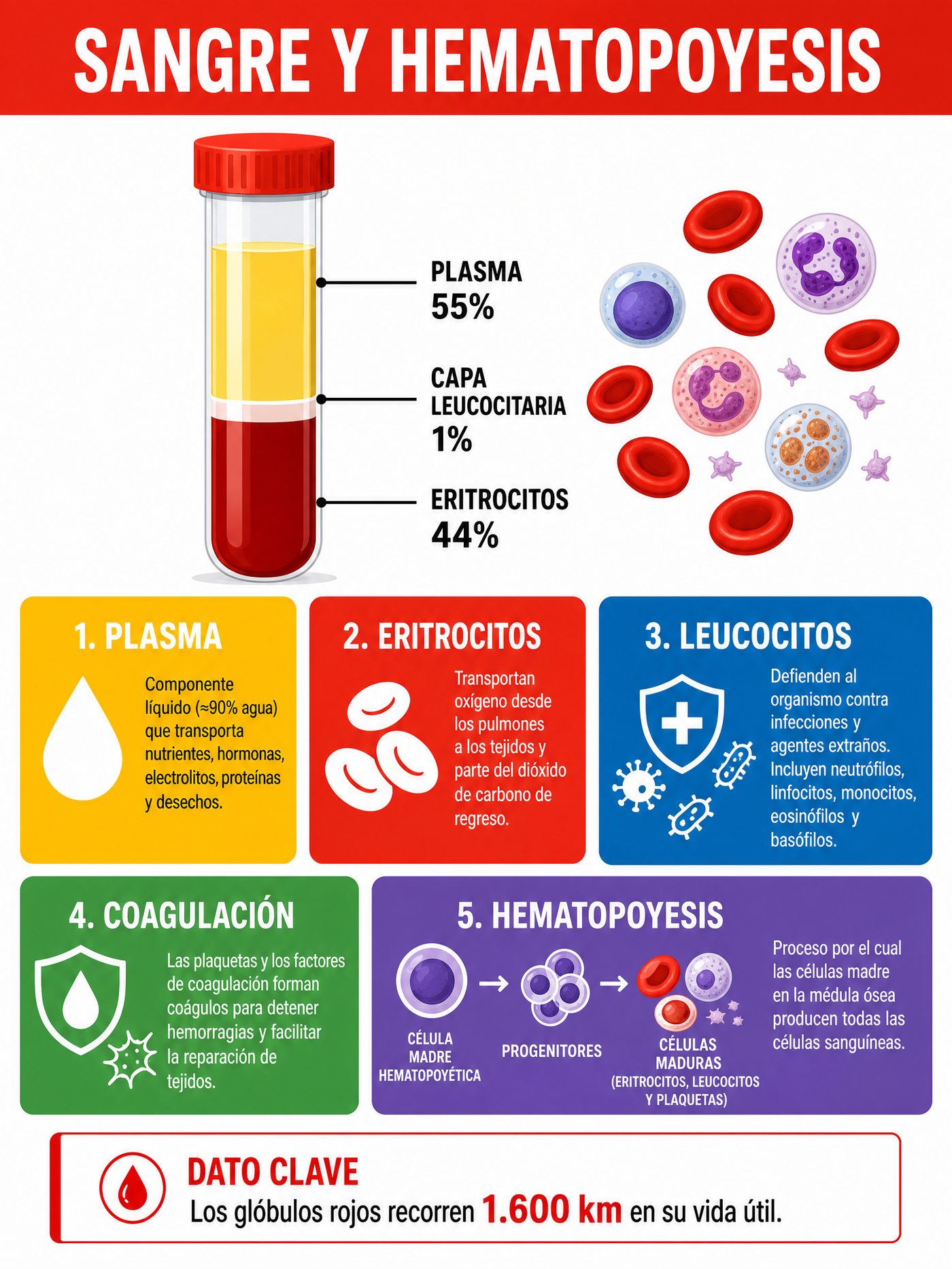 Sangre · Hematopoyesis
