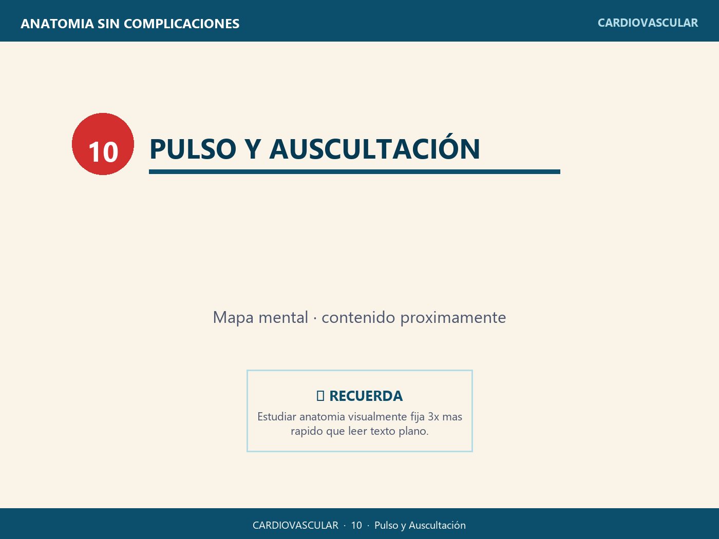 Pulso y Puntos de Auscultación