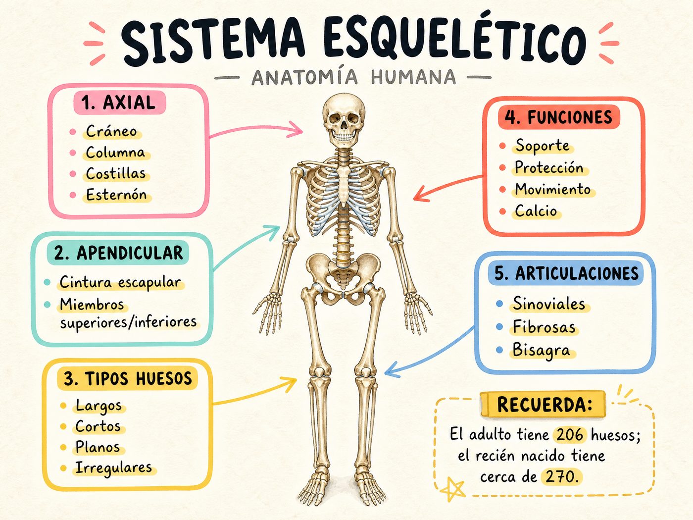 Esqueleto · Visión General