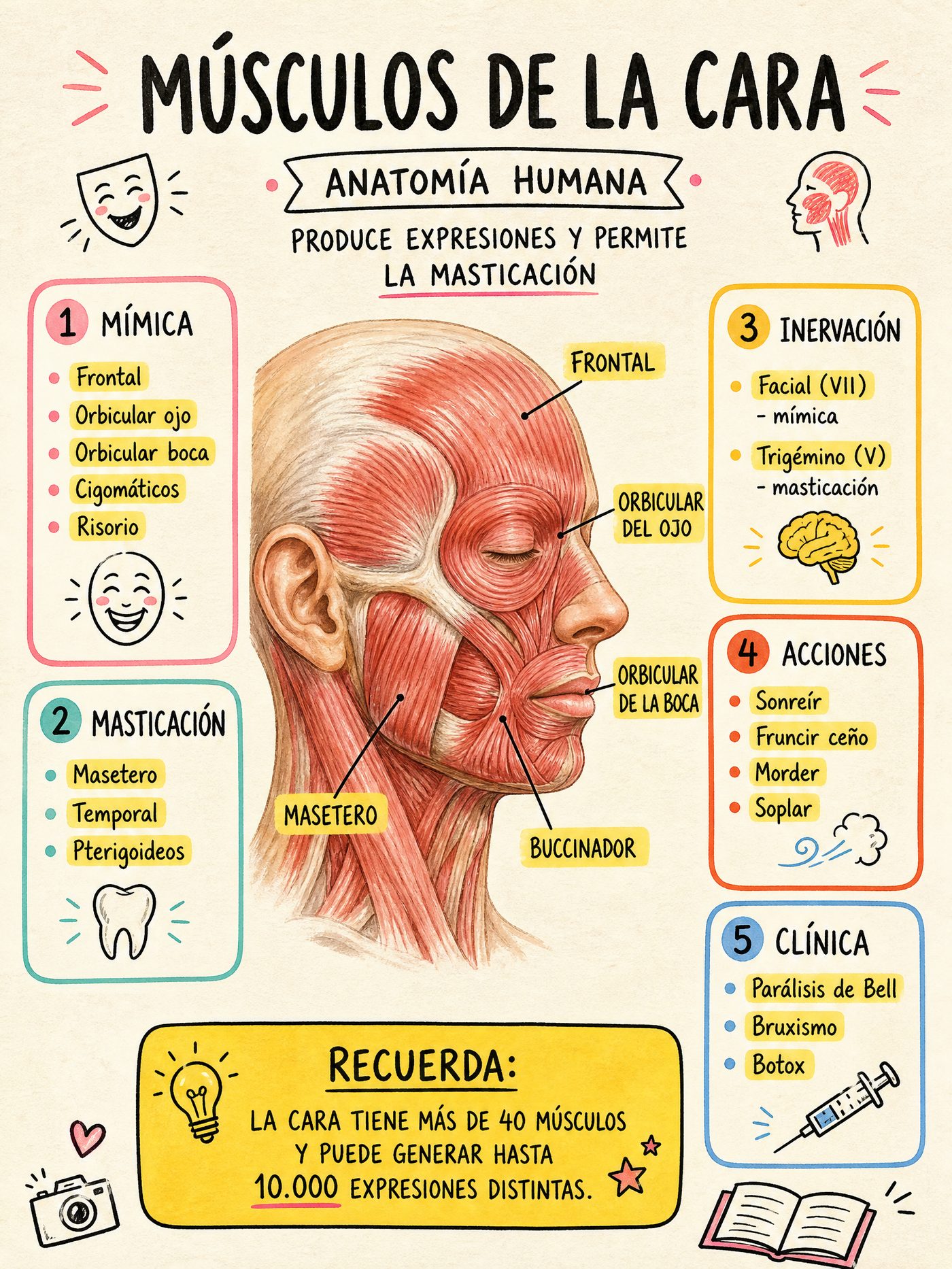 Cara · Huesos Faciales