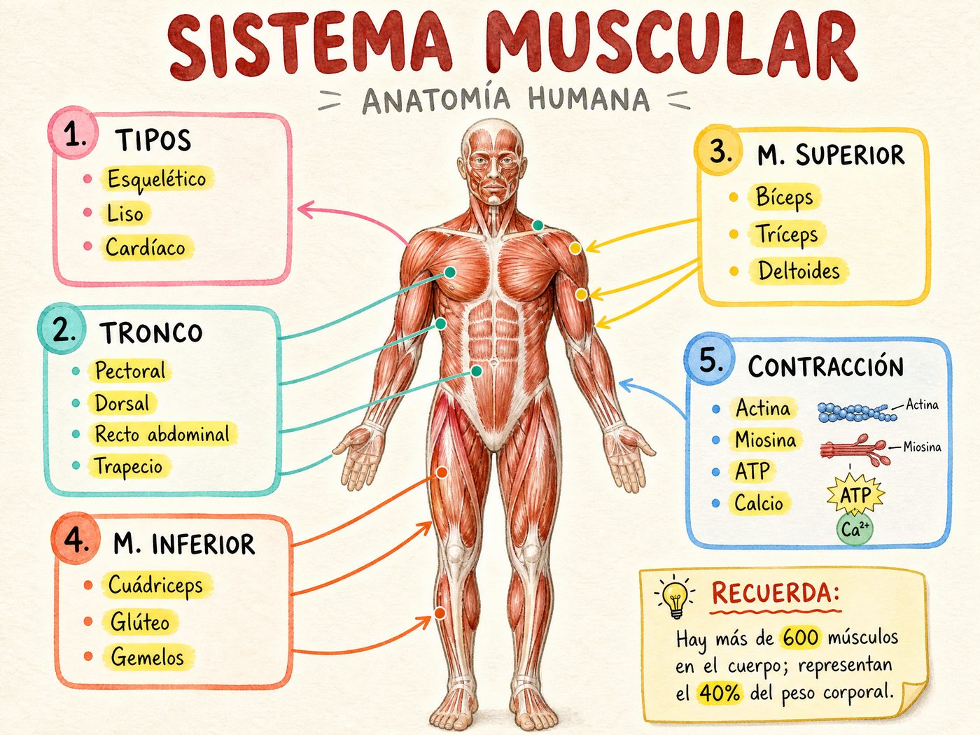 Músculos · Visión General