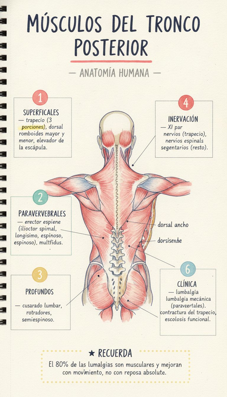 Músculos del Tronco Posterior