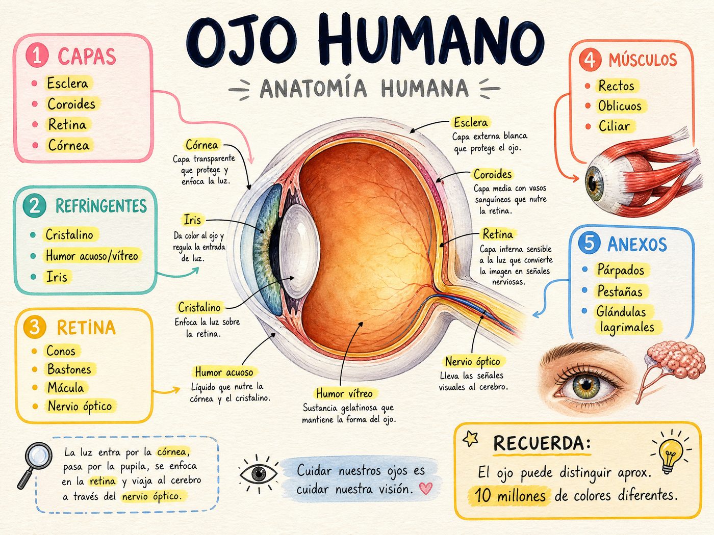 Ojo · Órgano de la Visión