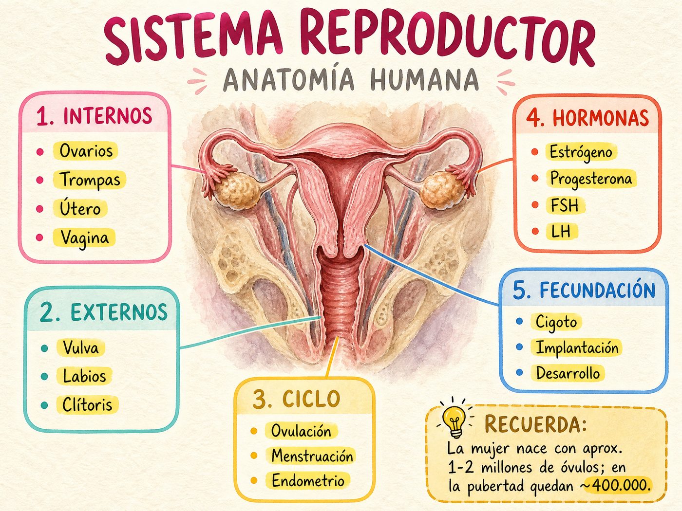 Sistema Reproductor · Visión General