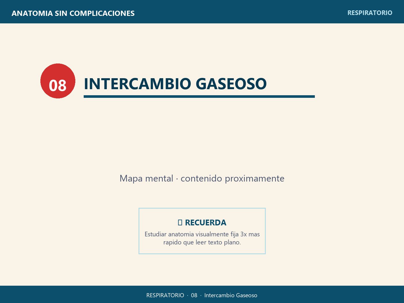 Intercambio Gaseoso